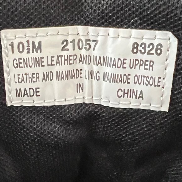 Timberland Boots Smart Comfort System, Black Leather with Red trim, Size 10.5 EC - Picture 6 of 14